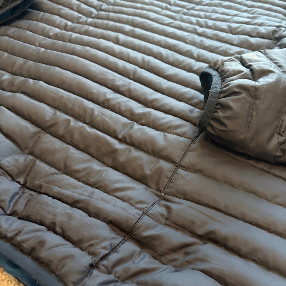 Eddie Bauer EB650 Puffer Jacket Mens XXL 2XL Blue Down Insulated Gorpcore Winter - Picture 11 of 11